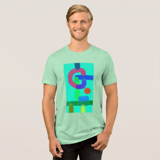 Kleurrijke Abstracte Kunst 13 Tri-Blend Shirt