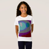 Kleurrijke Abstracte kunst 613 T-shirt (Voorkant volledig)