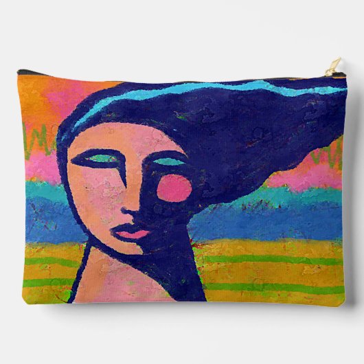 Kleurrijke Abstracte kunst Etui (Achterkant)