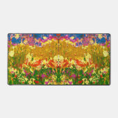 Kleurrijke Abstracte Kunst Kleurrijke Tuin Bureaum Bureaumat (Voorkant)