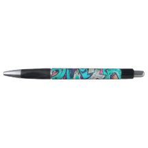 Kleurrijke Abstracte Kunst Pen