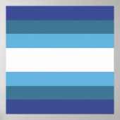 kleurrijke abstracte kunst poster (Voorkant)