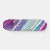 Kleurrijke Abstracte kunst Skateboard (Horizontaal)