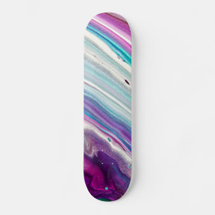 Kleurrijke Abstracte kunst Skateboard