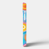Kleurrijke Abstracte kunstkringen Artisan Fun Case-Mate iPhone Case (Achterkant / Links)