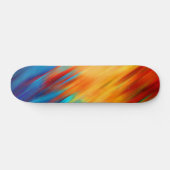 Kleurrijke Abstracte kunstskateboard Skateboard (Horizontaal)