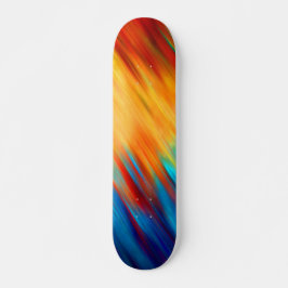 Kleurrijke Abstracte kunstskateboard Skateboard
