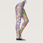 Kleurrijke Abstracte Leggings (Rechts)