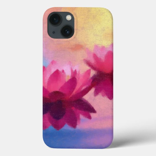 Kleurrijke Abstracte Lotus Flowers Case-Mate iPhone Case (Achterkant)
