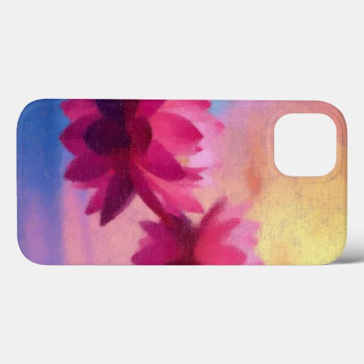 Kleurrijke Abstracte Lotus Flowers Case-Mate iPhone Case (Achterkant (horizontaal))