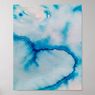 Kleurrijke abstracte, minimale bewerkbare jouw tek poster