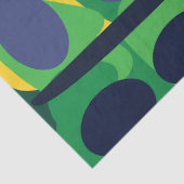 Kleurrijke Abstracte moderne geometrische Tissuepapier (Detail)