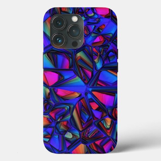 Kleurrijke Abstracte mozaïek 3 Case-Mate iPhone Case (Achterkant)