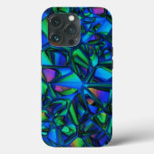 Kleurrijke Abstracte mozaïek Case-Mate iPhone Case (Achterkant)
