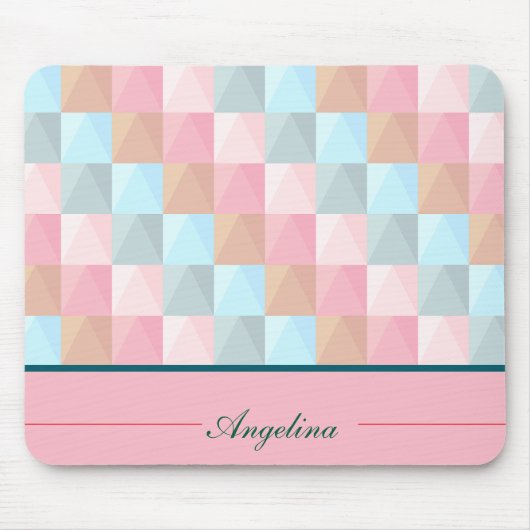 Kleurrijke Abstracte Muismat (Voorkant)