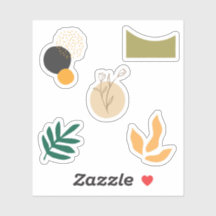 Kleurrijke abstracte Natuurlijke kleuren Scrapbook