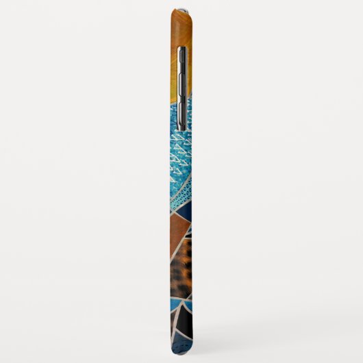 Kleurrijke Abstracte olifantsamenstelling Case-Mate iPhone Case (Achterkant/links)