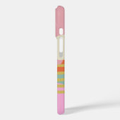 Kleurrijke Abstracte organische vormen Lines Boho  Case-Mate iPhone Case (Achterkant / Links)
