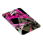 Kleurrijke Abstracte origami Magneet (Rechterzijde)