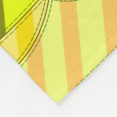 Kleurrijke Abstracte Patchwork Cat Fleece Deken (Hoek)