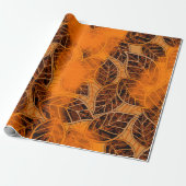 Kleurrijke abstracte patronmodern, abstract, kunst cadeaupapier (Uitgerold)