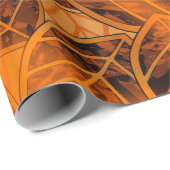 Kleurrijke abstracte patronmodern, abstract, kunst cadeaupapier (Rol Hoek)