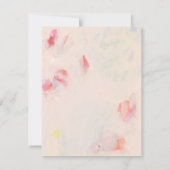 Kleurrijke, Abstracte, persoonlijke flatpanel-kaar Kaart (Achterkant)