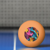 Kleurrijke Abstracte Ping Pong Bal Pingpongballen (Net)