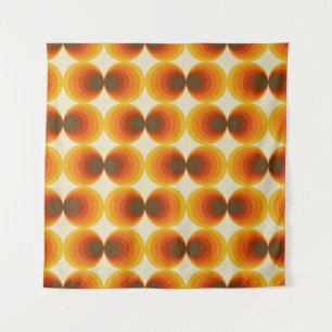 Kleurrijke abstracte retro naadloos geometrisch pa wandkleed