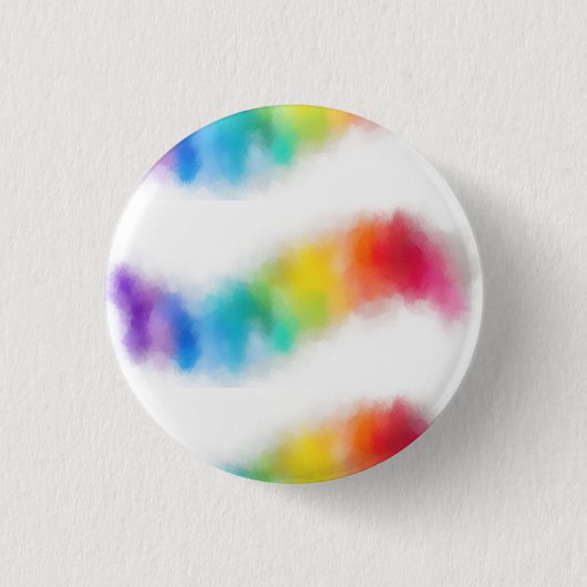 Kleurrijke Abstracte Sjabloon Moderne regenboogkle Ronde Button 3,2 Cm (Voorkant)
