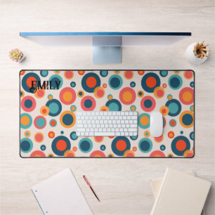 Kleurrijke Abstracte Stippen Bureaumat