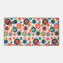 Kleurrijke Abstracte Stippen Bureaumat