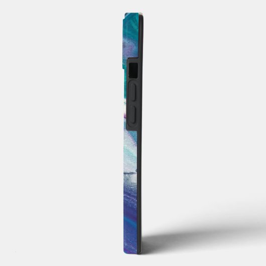 Kleurrijke Abstracte verfdral | Aangepaste iPhone- Case-Mate iPhone Case (Achterkant / Links)