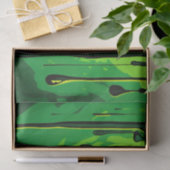 Kleurrijke Abstracte verfdruppels (12) Tissuepapier (Geschenk)