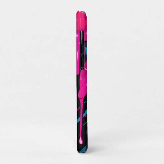 Kleurrijke Abstracte verfdruppels (15) Case-Mate iPhone Case (Achterkant/links)