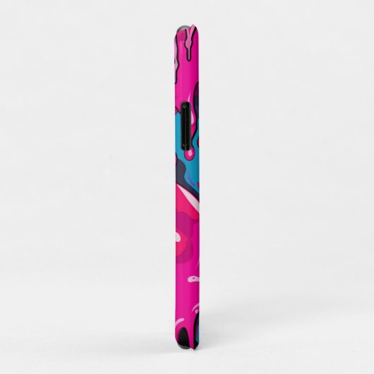 Kleurrijke Abstracte verfdruppels (15) Case-Mate iPhone Case (Achterkant/rechts)