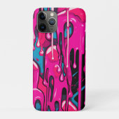 Kleurrijke Abstracte verfdruppels (15) Case-Mate iPhone Case (Achterkant)