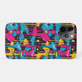 Kleurrijke Abstracte verfdruppels (1) Case-Mate iPhone Case (Achterkant (horizontaal))