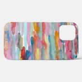 Kleurrijke Abstracte Waterverf penseel Case-Mate iPhone Case (Achterkant (horizontaal))