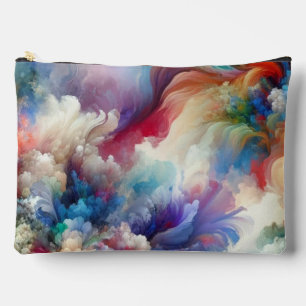 Kleurrijke Abstracte wervelexplosie kunstwerk Etui