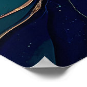 Kleurrijke Abstracte werveling: Dynamic Spectrum A Poster (Hoek)