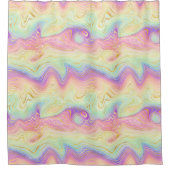 Kleurrijke Abstracte zwembroeken Douchegordijn (Voorkant)