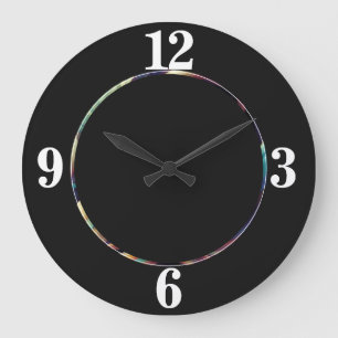 Kleurrijke Abstracte zwembroeken Grote Klok