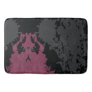 Kleurrijke abstracties: een samensmelting van spat badmat