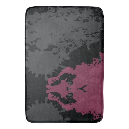 Kleurrijke abstracties: een samensmelting van spat badmat (Voorkant Verticaal)