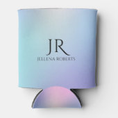 Kleurrijke achtergrond blikjeskoeler (Voorkant)