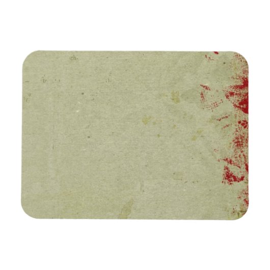 Kleurrijke  achtergrond magneet (Horizontaal)