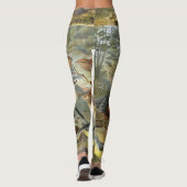 Kleurrijke  afbeelding van vogels leggings (Achterkant)