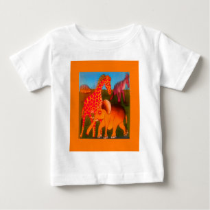 Kleurrijke Afrikaanse wilde dieren kleuren ontwer