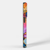 Kleurrijke alcoholinkt waterverven achtergrond Case-Mate iPhone case (Achterkant / Rechts)